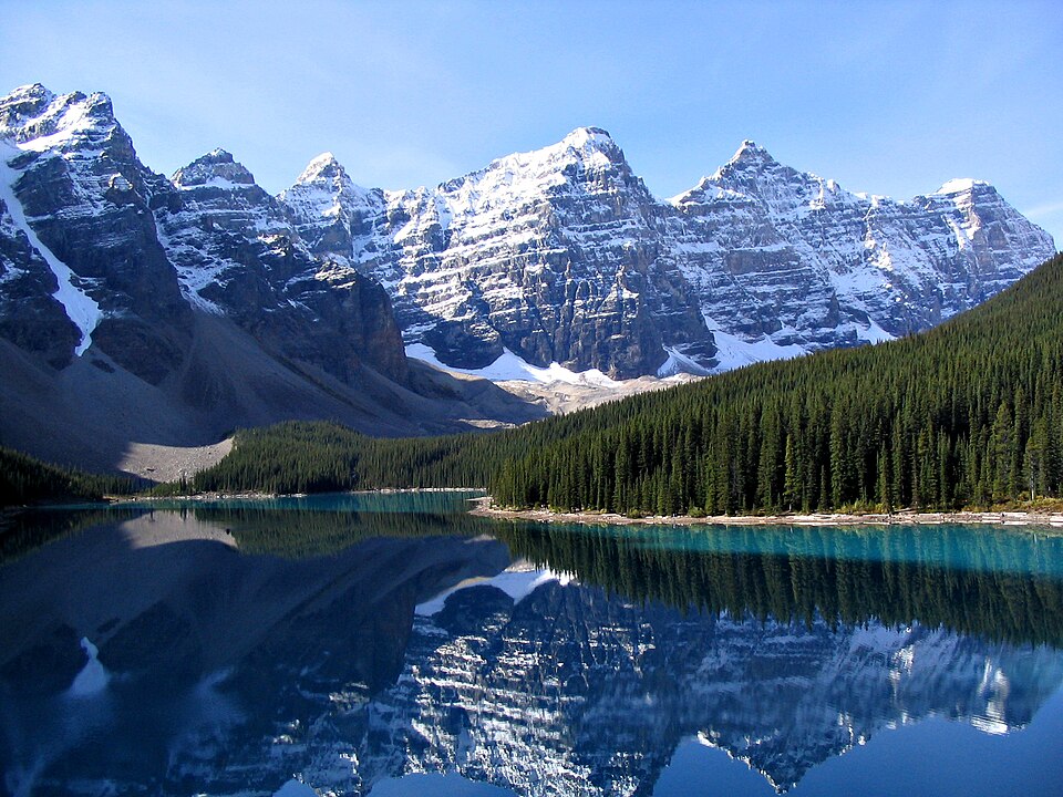 Moraine Lake Valley of the Ten Peaks